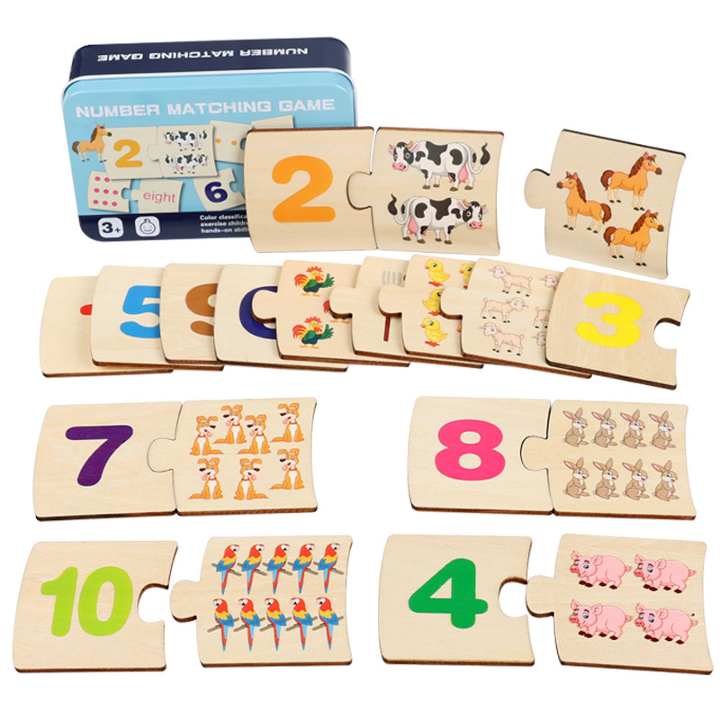 Children Iron Box Number Enlig - Board Game For Kids のレビューと価格