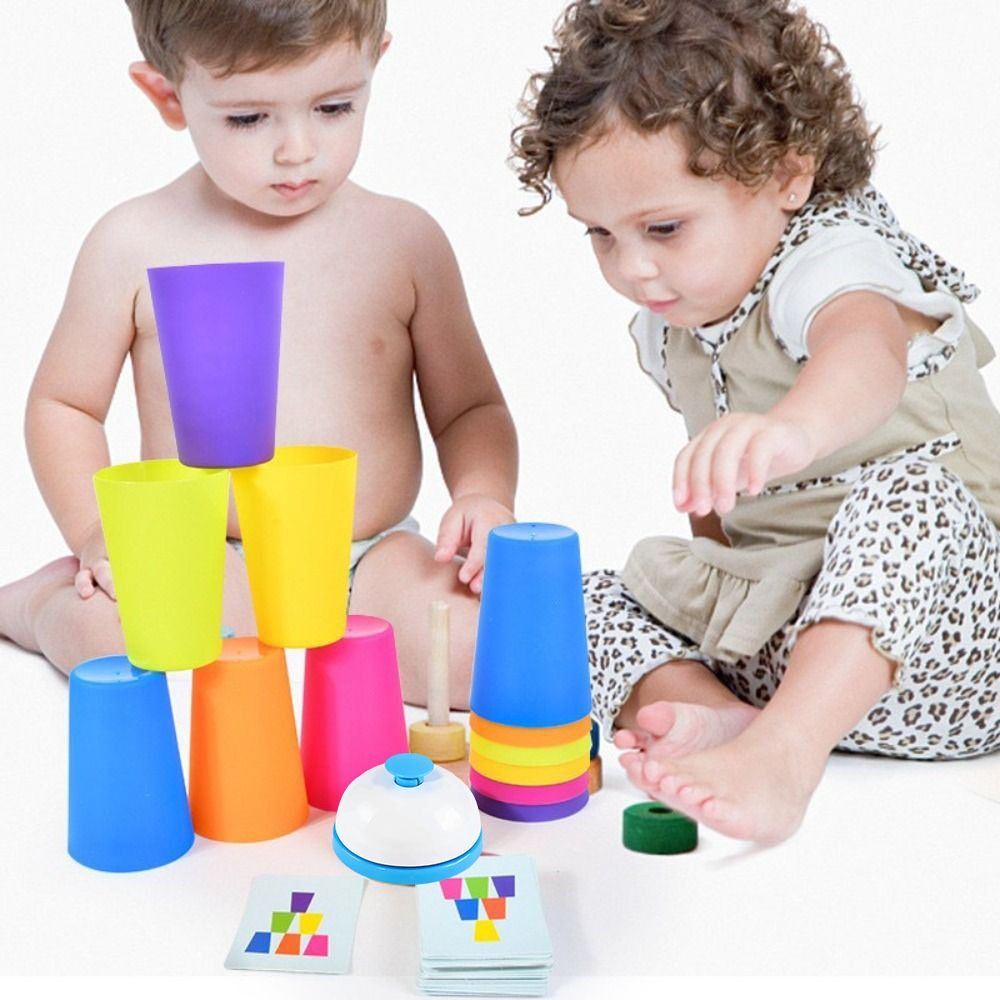 Color Learning Stacking Cup Ga - Board Game Quick のレビューと価格