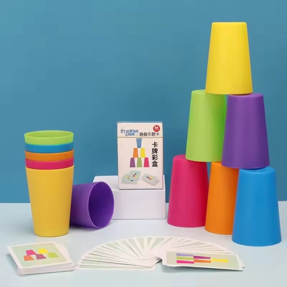 Color Learning Stacking Cup Ga - Board Game Quick のレビューと価格