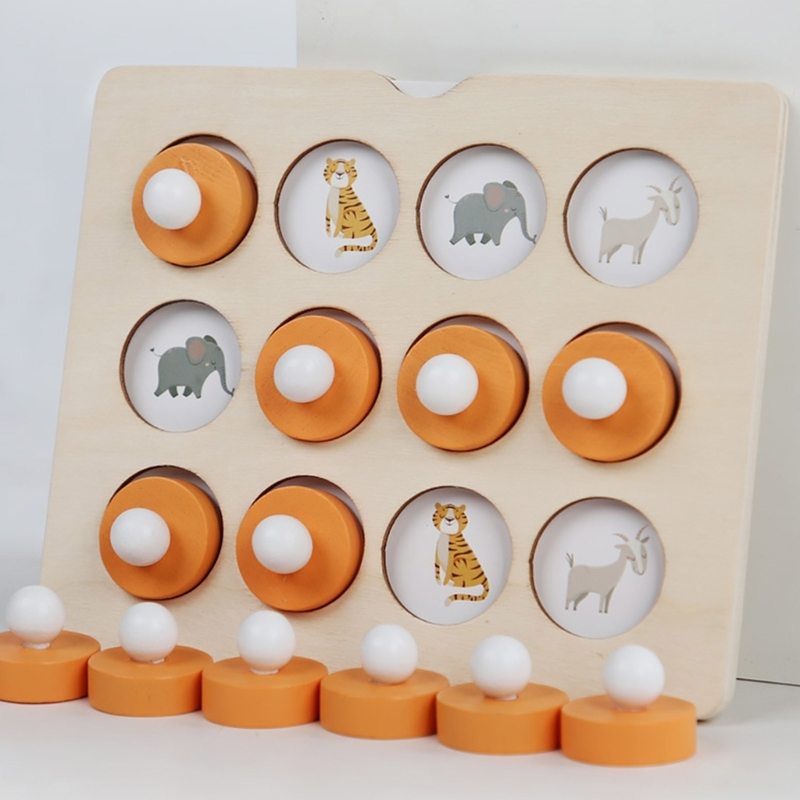 Montessori Memory Match Chess  - Board Game Oath のレビューと価格