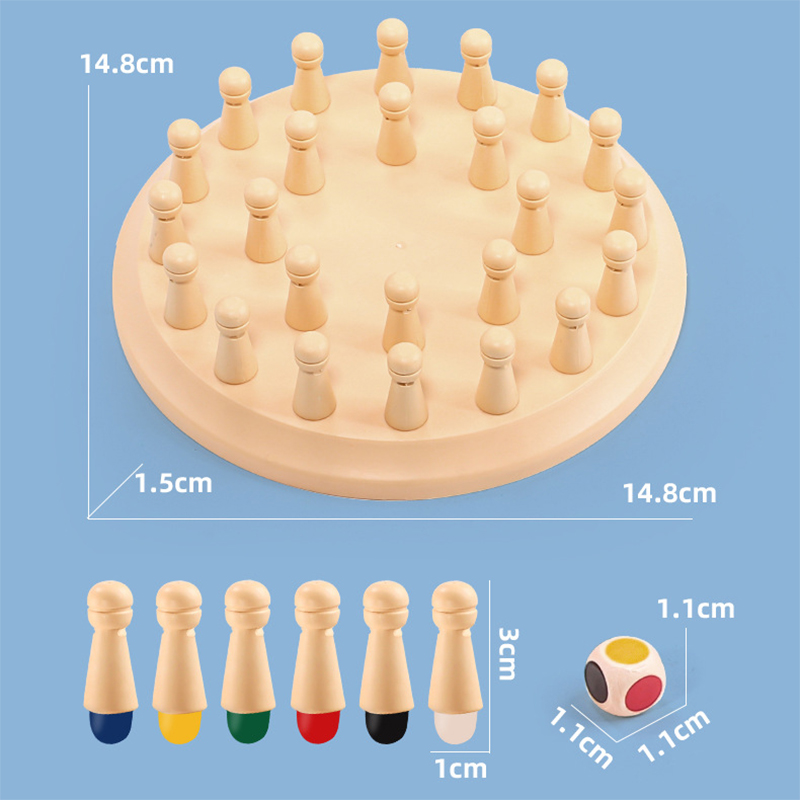 Wooden Memory Match Stick Ches - Board Game Oath のレビューと価格