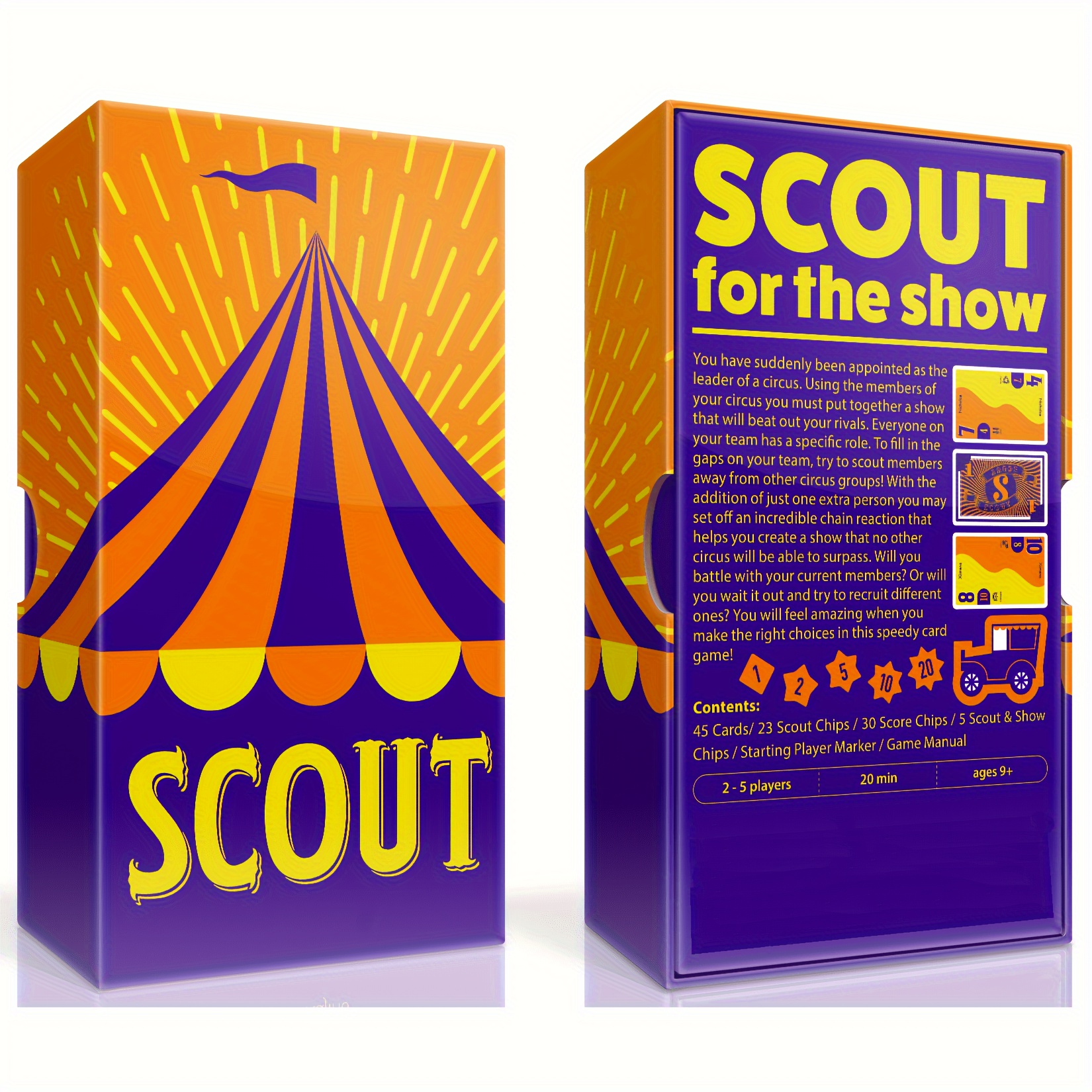 SCOUT SDJ Award-winning Board  - Board Game For 5 Players のレビューと価格