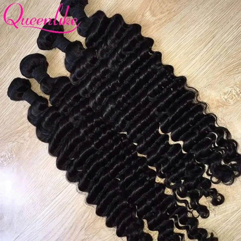 Queenlike Deep Wave Human Hair - Board Game Queen のレビューと価格