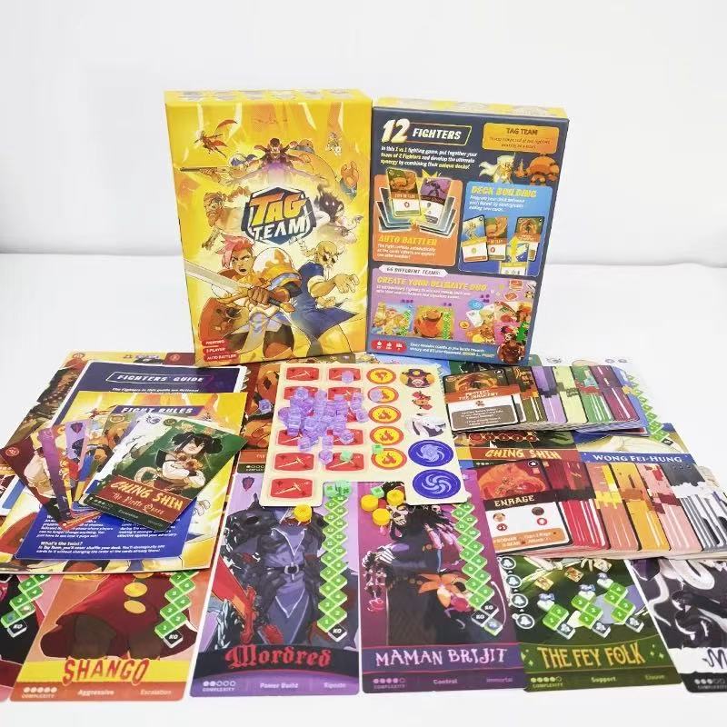 Tag Team - Card Game | fast-pa - Board Game Solo のレビューと価格