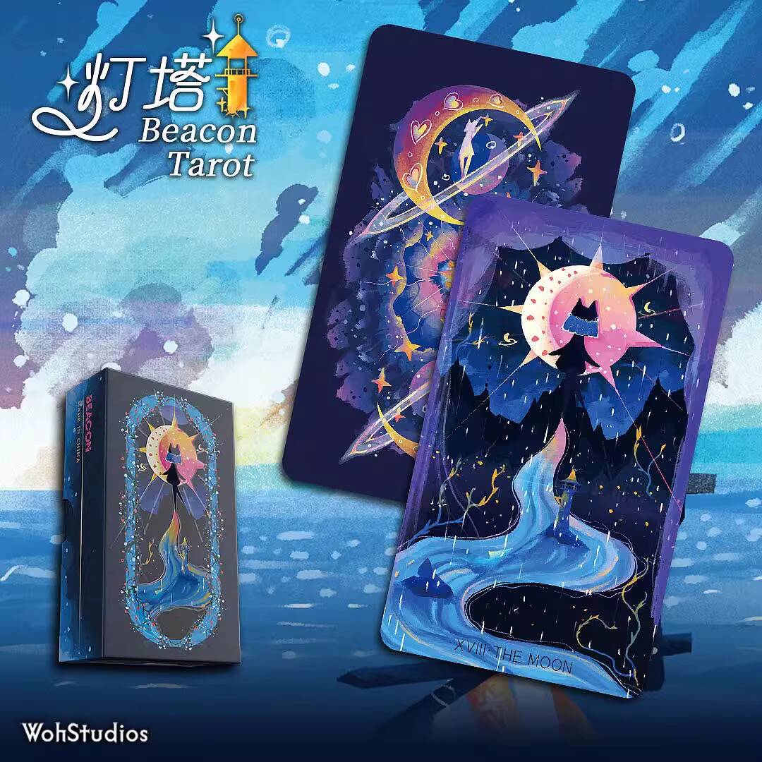 New Lighthouse Tarot Cards Aes - Board Game Queen のレビューと価格