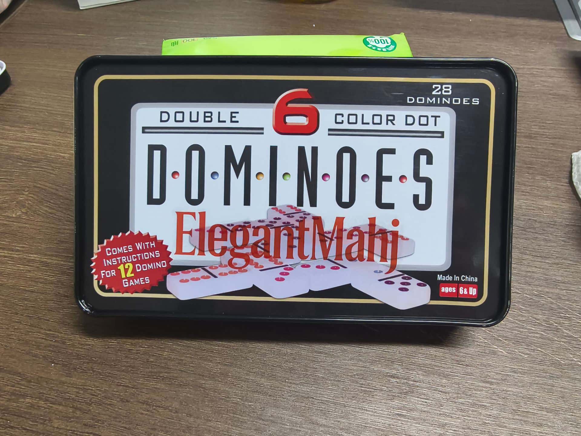 ElegantMahj Double Six Dominoe - Board Game Family のレビューと価格