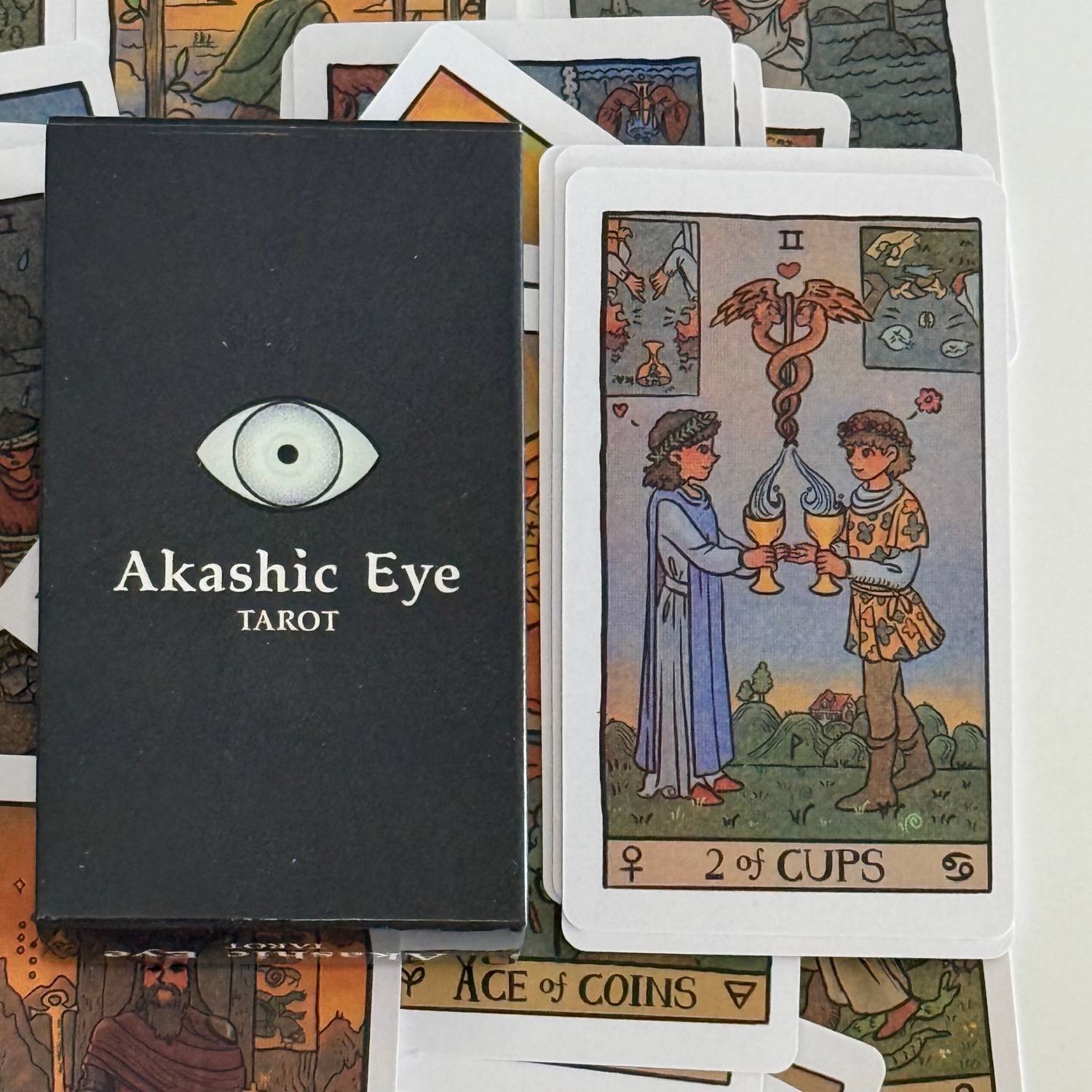 Akashic Eye Tarot Cards Deck 7 - Board Game Live のレビューと価格