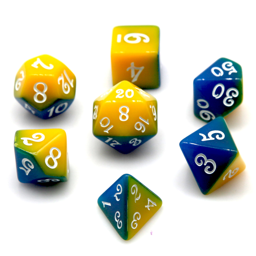 Blue & Yellow Dual Color Polyh - Board Game Live のレビューと価格