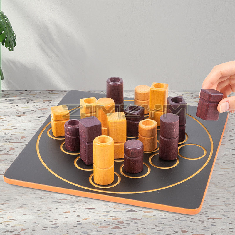Wooden French Chess Classic Qu - Board Game Quoridor のレビューと価格