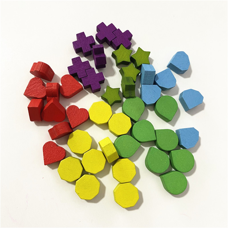 40Pcs 10mm Red Heart Shape Blu - Board Game Quoridor のレビューと価格